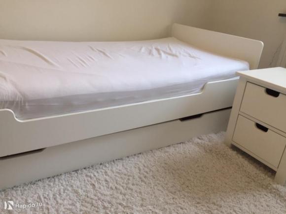 VERBAUDET - Deux lits simples avec tiroir lit avec table de chevet
