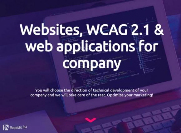 Sites web, WCAG 2.1 et applications web pour l'entreprise