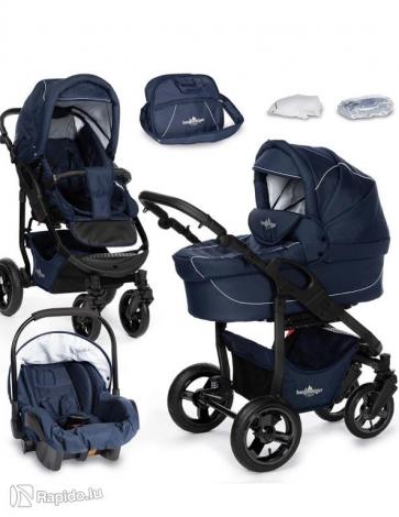 Baby stroller 3 pieces Bergsteiger Capri