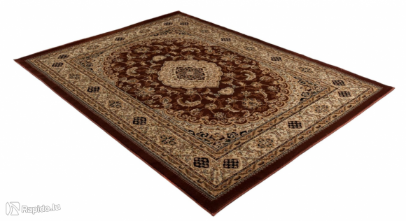 Carpeto Rugs Tapis Salon Marron 140 x 190 cm Oriental/Iskander Collect