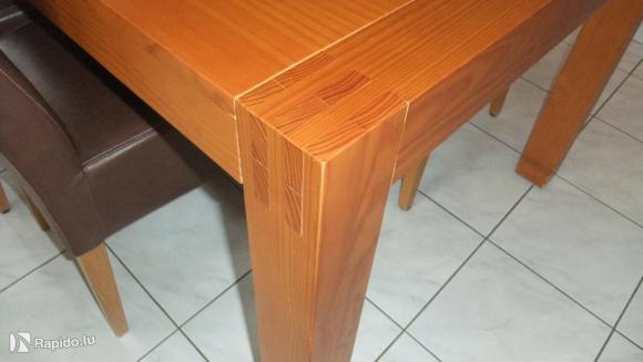 Table en bois massive